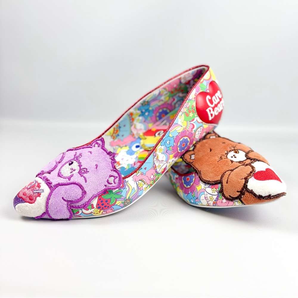 Irregular Choice x Care Bears “Sharing is Caring” Flats – Size 39 / UK 6 - Picture 5 of 6